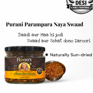 Heeng Aam Chatka | Teekha Khatta Pickle | Heritage Hing Mango Pickle | 225gms (Glass Jar)
